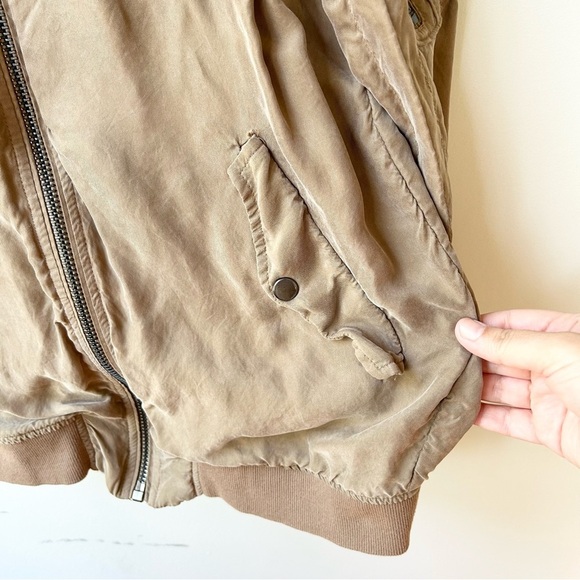 Blank NYC lightweight curpo rayon bomber jacket - Picture 5 of 9